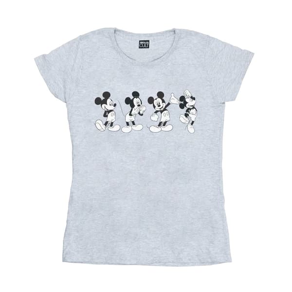 Disney Dam/Tjej Musse Pigg Four Emotions T-shirt i bomull