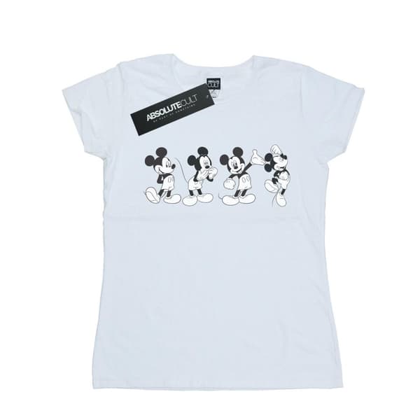 Disney Dam/Tjej Musse Pigg Four Emotions T-shirt i bomull
