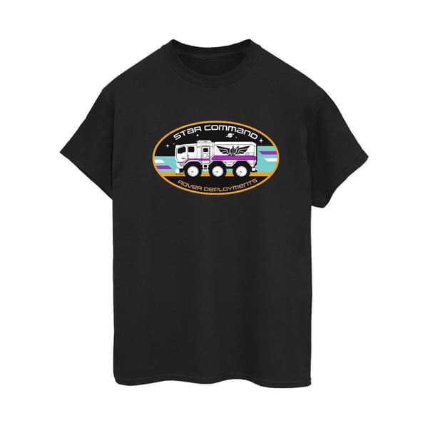 Disney Womens/Ladies Lightyear Rover Deployment Cotton Boyfriend T-Shirt