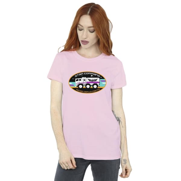 Disney Womens/Ladies Lightyear Rover Deployment Cotton Boyfriend T-Shirt
