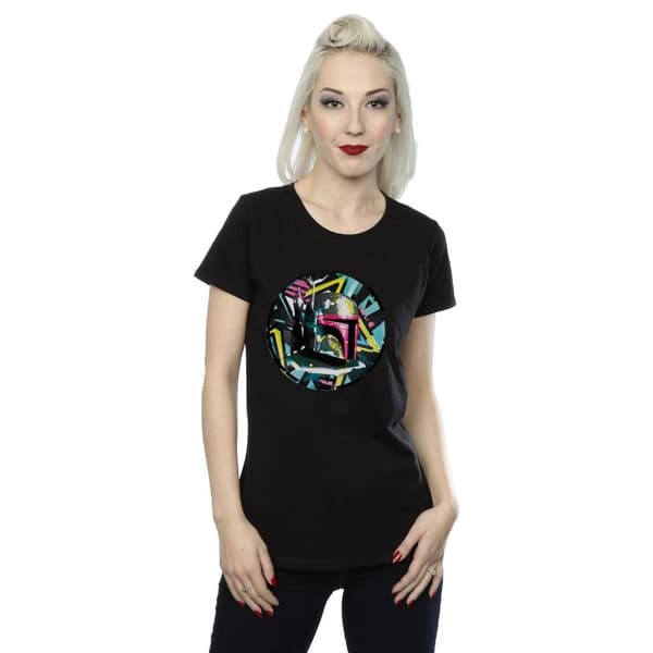 Star Wars Womens/Ladies Sporty Boba Fett Cotton T-Shirt
