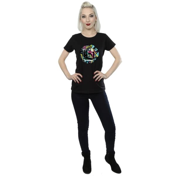 Star Wars Womens/Ladies Sporty Boba Fett Cotton T-Shirt