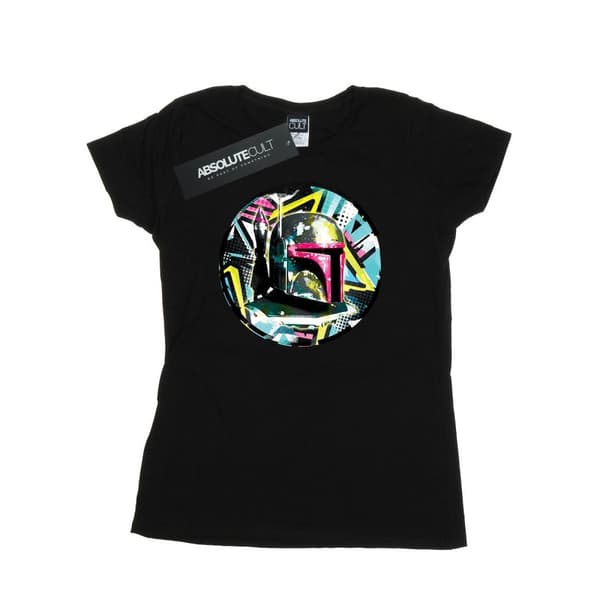 Star Wars Womens/Ladies Sporty Boba Fett Cotton T-Shirt