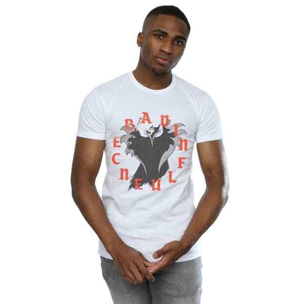 Disney Mens Maleficent Bad Influence T-Shirt