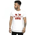 Miniatyrbilde 2 av 3: Disney Mens Mickey Mouse Letter Peak T-Shirt