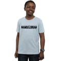 Miniatyrbild 2 av 3: Star Wars Pojkar - The Mandalorian - T-shirt med logotyp