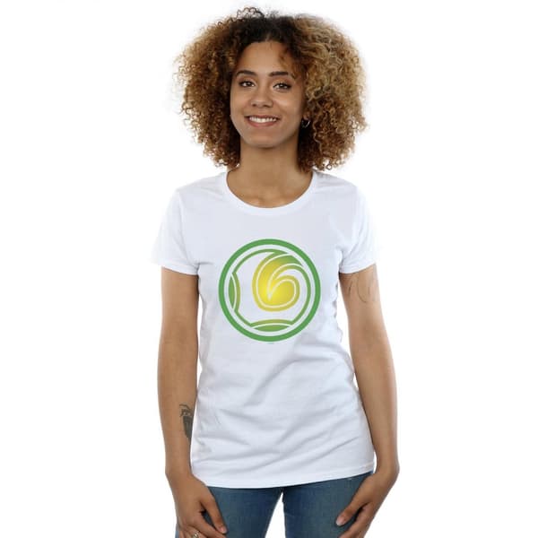 Marvel Womens/Ladies Loki Symbol Cotton T-Shirt
