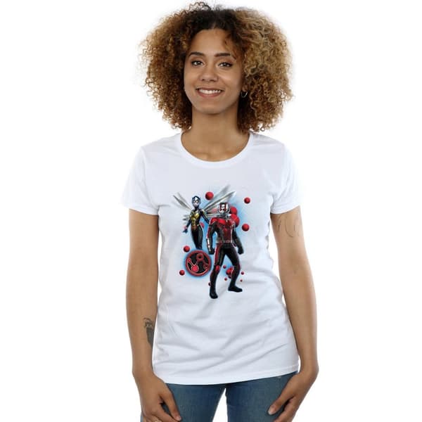 Marvel Dam/Tjej Ant-Man And The Wasp Particle Pose - T-shirt i bomull