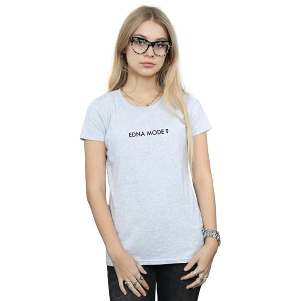 Disney Womens/Ladies The Incredibles Edna Mode Cotton T-Shirt