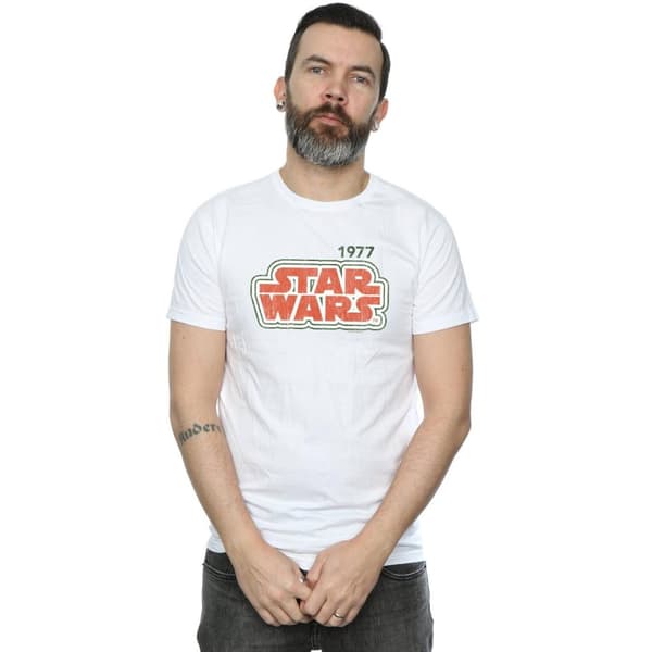 Star Wars Mens Retro Outline T-Shirt