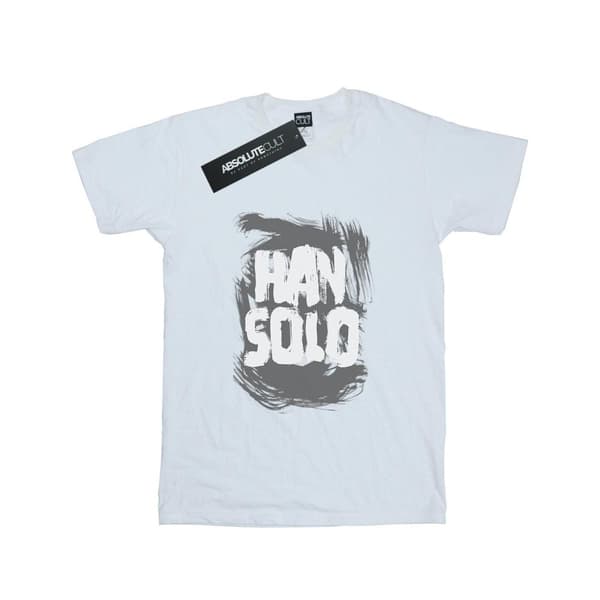 Star Wars Boys Han Solo Text T-Shirt