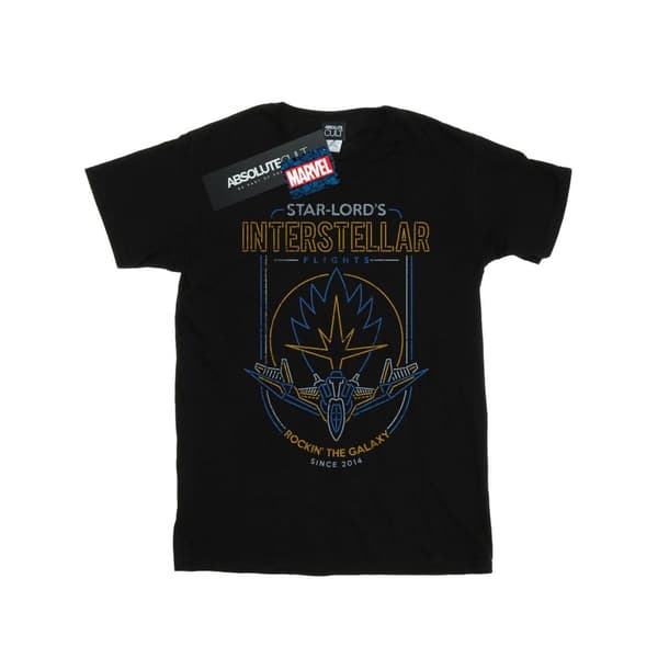 Marvel Guardians Of The Galaxy Interstellar Flights T-shirt i bomull för flickor