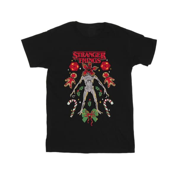 Netflix Boys Stranger Things Christmas Demogorgon T-Shirt