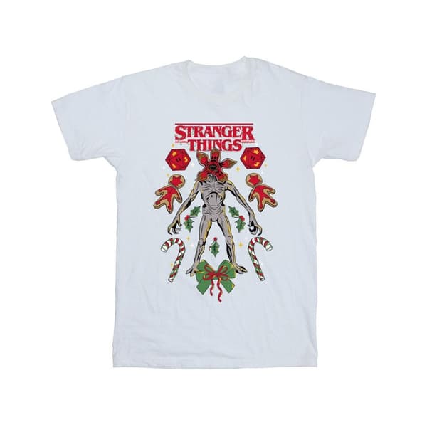 Netflix Boys Stranger Things Christmas Demogorgon T-Shirt