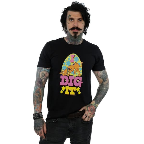 Scooby Doo Mens Easter I Dig It T-Shirt