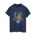 Miniatyrbild 1 av 3: Marvel Dam/Tjej - Thor Love And Thunder Mask - Boyfriend-T-shirt i bomull