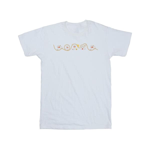 Disney Mens Winnie The Pooh Tigger Line T-Shirt