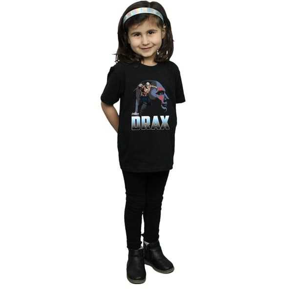 Marvel Girls Avengers Infinity War Drax Character Cotton T-Shirt