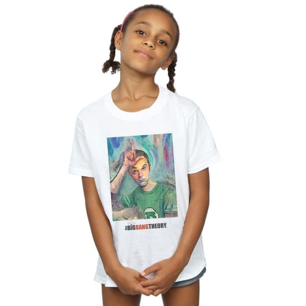 The Big Bang Theory Girls Sheldon Loser Painting Cotton T-Shirt