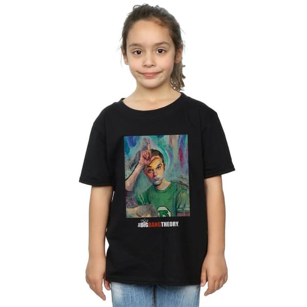 The Big Bang Theory Girls Sheldon Loser Painting Cotton T-Shirt