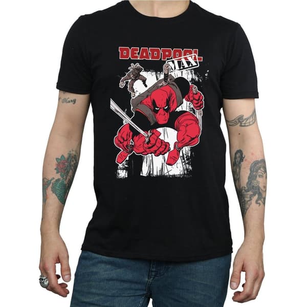 Marvel Mens Deadpool Max T-Shirt