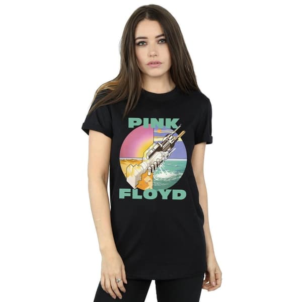 Pink Floyd Womens/Ladies Wish You Were Here Cotton Boyfriend T-Shirt