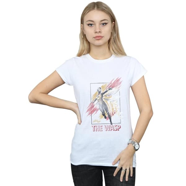 Marvel Womens/Ladies Ant-Man And The Wasp Framed Wasp Cotton T-Shirt