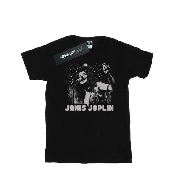 Janis Joplin Spiritual Mono bomulls-T-shirt för flickor