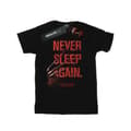 Miniatyrbild 1 av 3: A Nightmare On Elm Street Dam/Tjej Never Sleep Again Boyfriend T-shirt i bomull