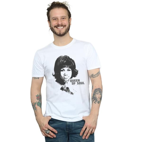 Aretha Franklin Mens Queen Of Soul T-Shirt