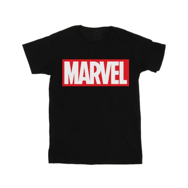 Marvel Comics Womens/Ladies Classic Logo Cotton Boyfriend T-Shirt