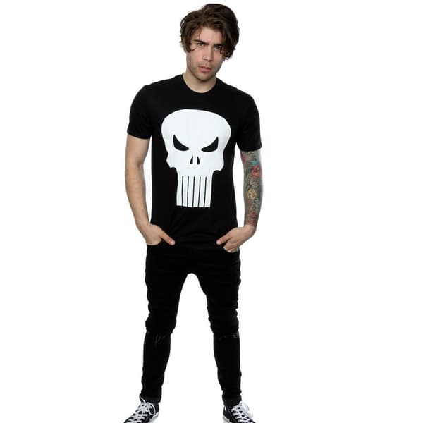 Marvel Mens Punisher Skull T-Shirt