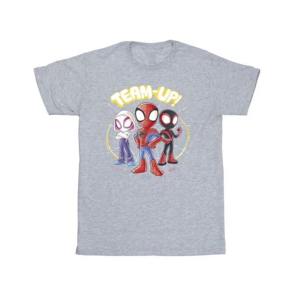 Marvel Boys Spidey And His Amazing Friends Sketch T-Shirt