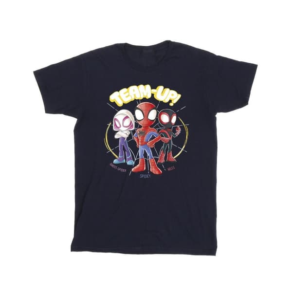 Marvel Boys Spidey And His Amazing Friends Sketch T-Shirt