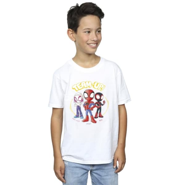 Marvel Boys Spidey And His Amazing Friends Sketch T-Shirt