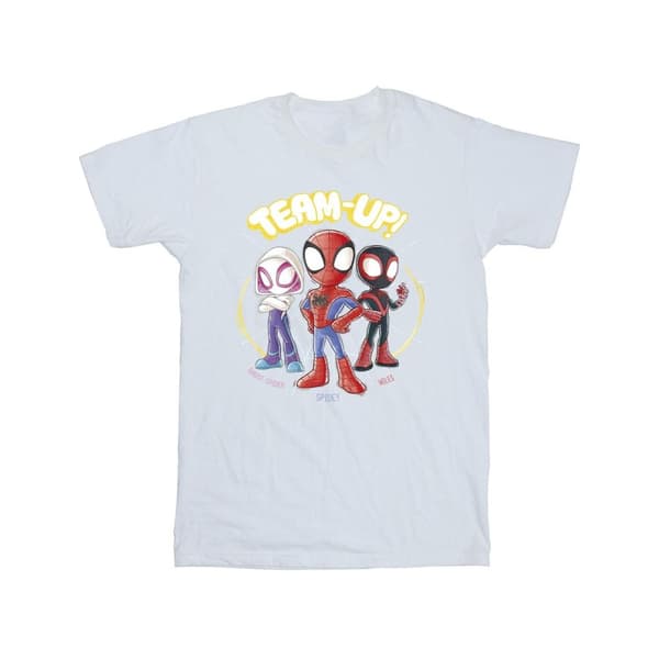 Marvel Boys Spidey And His Amazing Friends Sketch T-Shirt