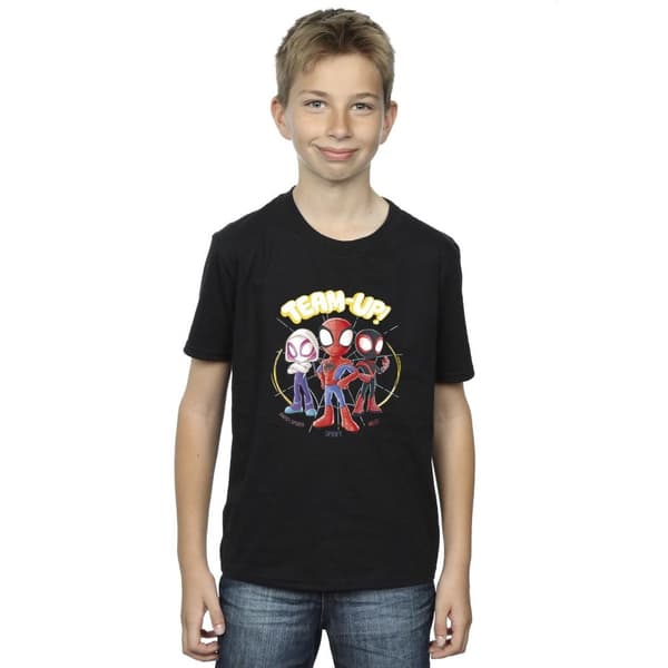 Marvel Boys Spidey And His Amazing Friends Sketch T-Shirt