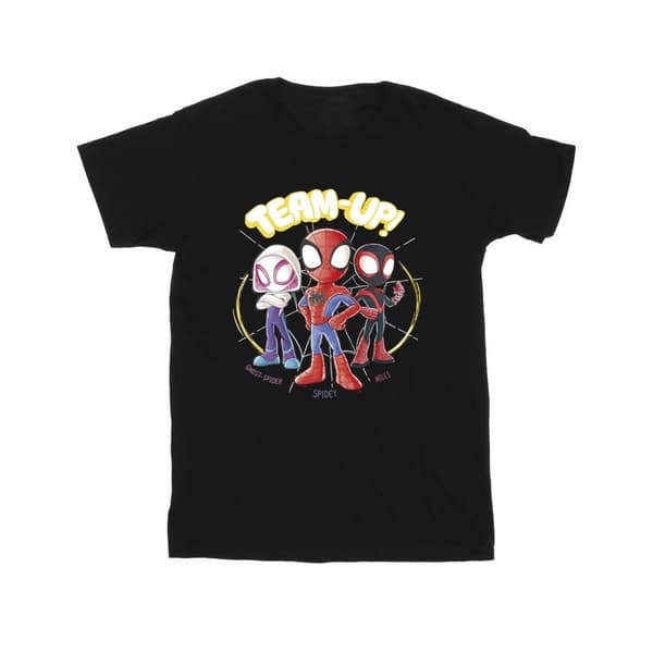 Marvel Boys Spidey And His Amazing Friends Sketch T-Shirt