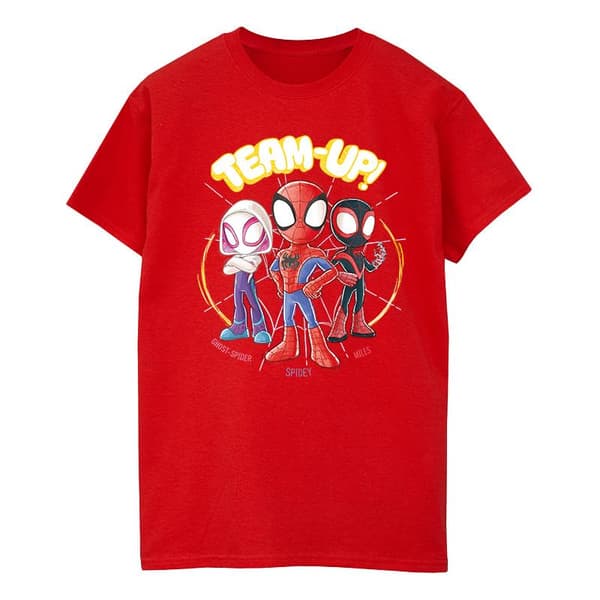 Marvel Boys Spidey And His Amazing Friends Sketch T-Shirt