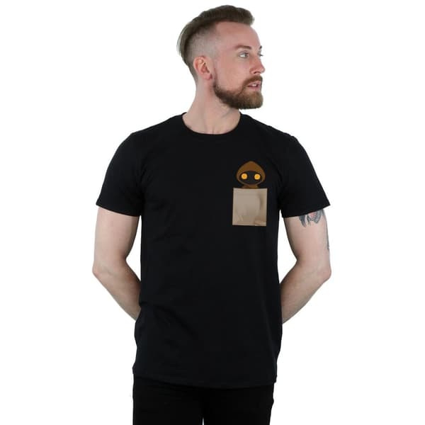 Star Wars Mens Jawa Pocket Print T-Shirt