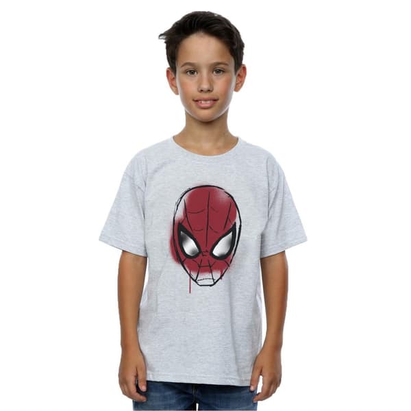 Marvel Pojkar - Spider-Man Face Sketch T-shirt