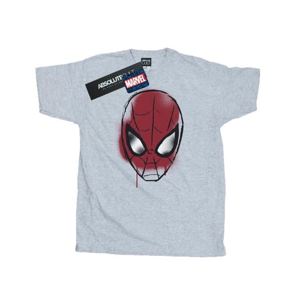 Marvel Pojkar - Spider-Man Face Sketch T-shirt