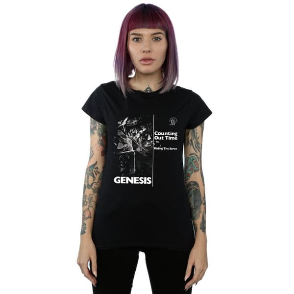 Genesis Womens/Ladies Counting Out Time Cotton T-Shirt