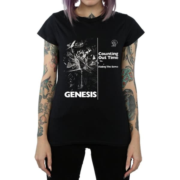 Genesis Womens/Ladies Counting Out Time Cotton T-Shirt