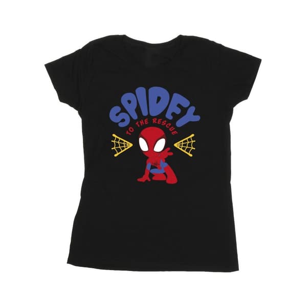 Marvel Dam/Tjej Spidey And His Amazing Friends Rescue T-shirt i bomull