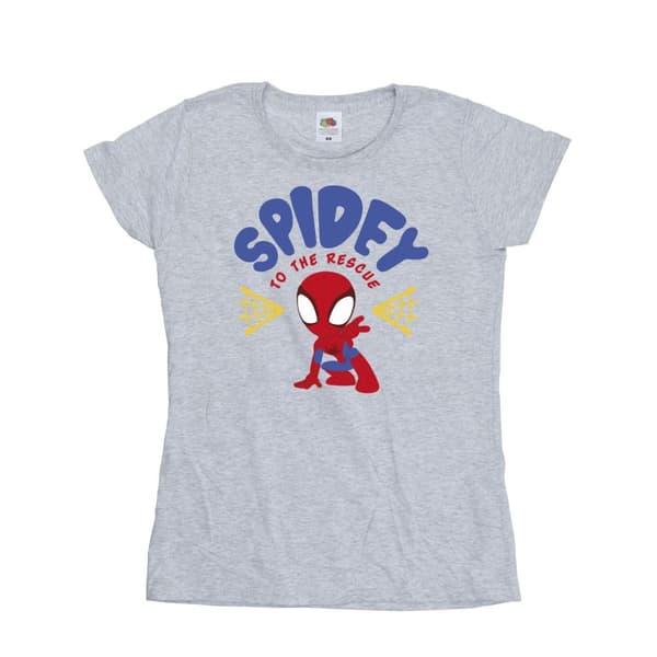 Marvel Dam/Tjej Spidey And His Amazing Friends Rescue T-shirt i bomull