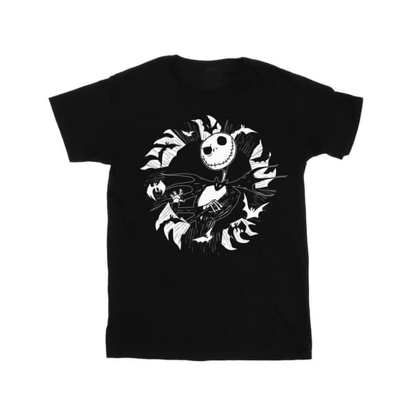 Disney Pojkar - Nightmare Before Christmas Jack Bat Circle T-shirt