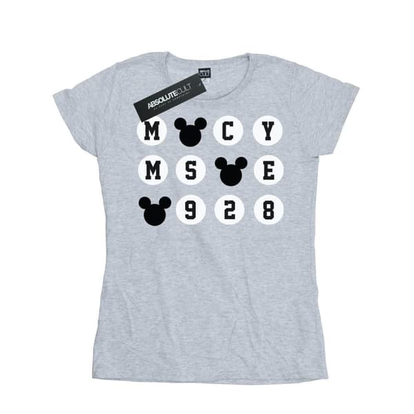 Disney Dam/Tjej Musse Pigg 1928 Cirklar T-shirt i bomull