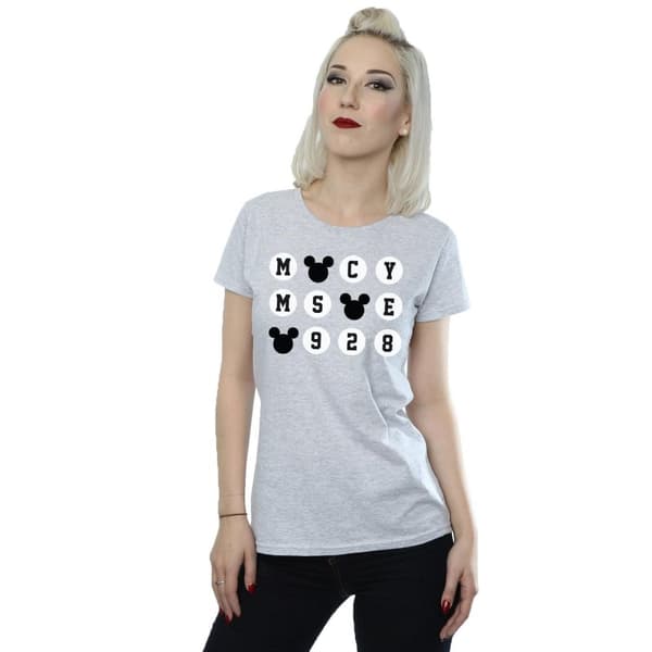 Disney Dam/Tjej Musse Pigg 1928 Cirklar T-shirt i bomull