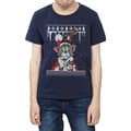 Pikkukuva 3 / 5: Tom And Jerry Boys Christmas Fair Isle T-Shirt